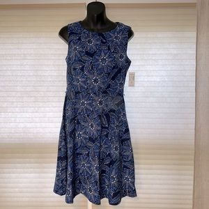 Floral Dressbarn dress size 6 NWT